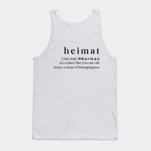 Heimat Tank Top